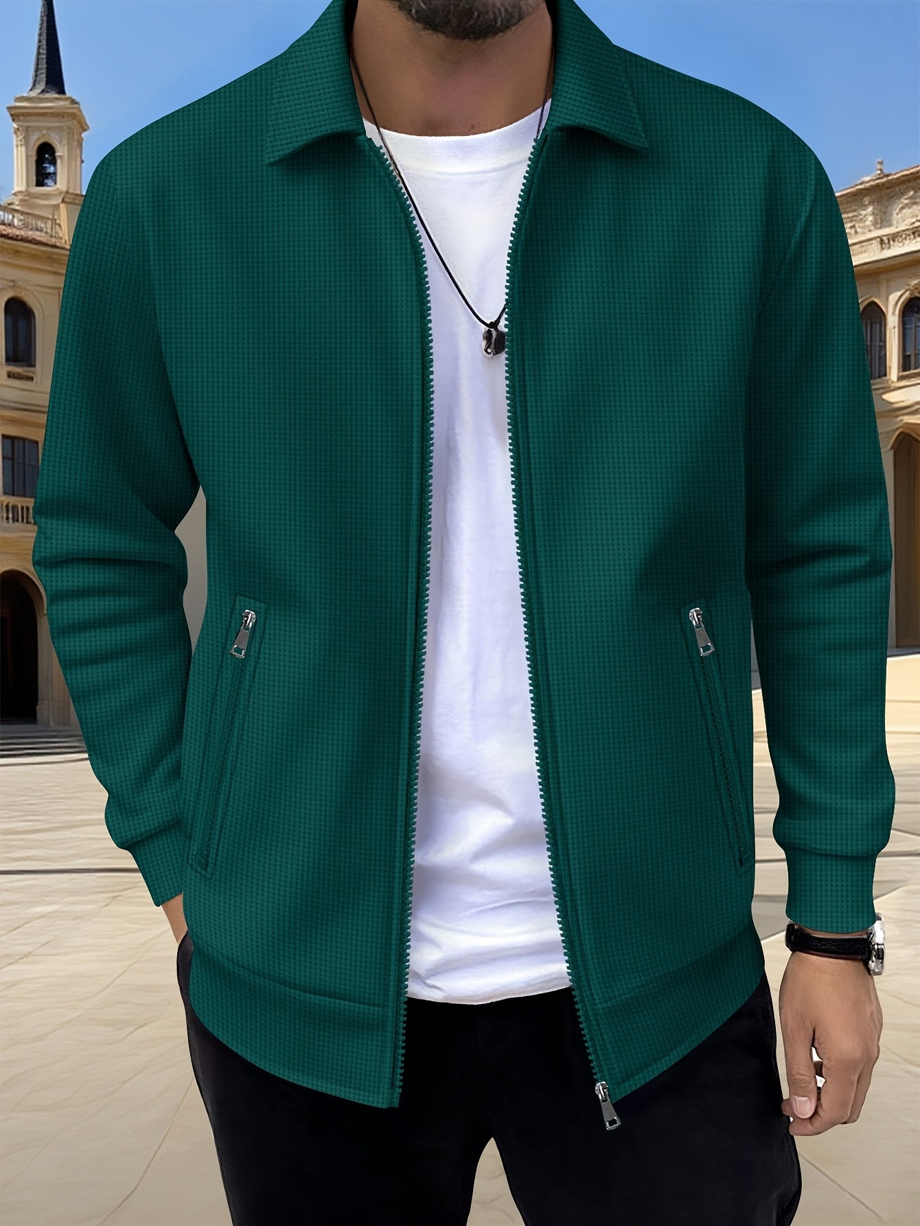 Urban Texture™ | Chaqueta casual premium para hombre