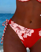Bikini Einfach Sexy Halter Ausschnitt