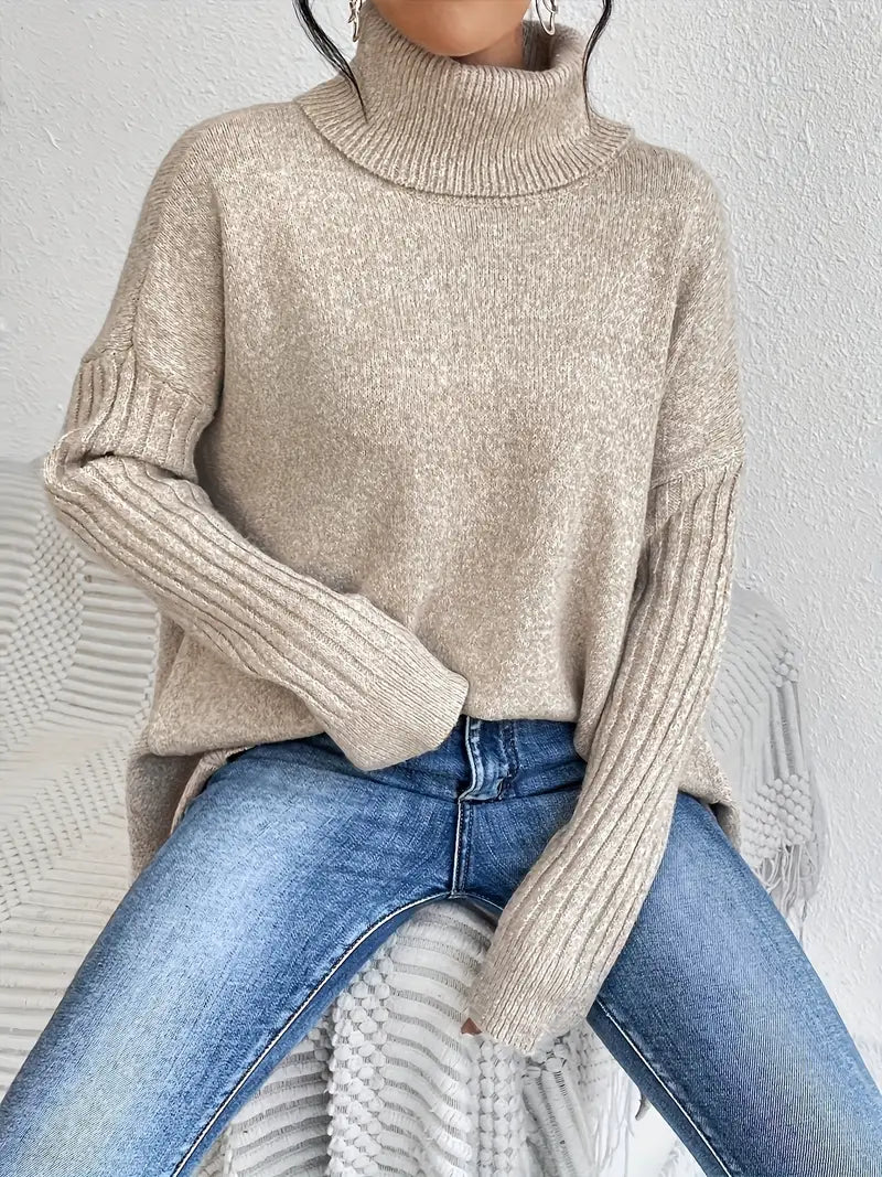 Drune | Cozy long turtleneck sweater for everyday comfort