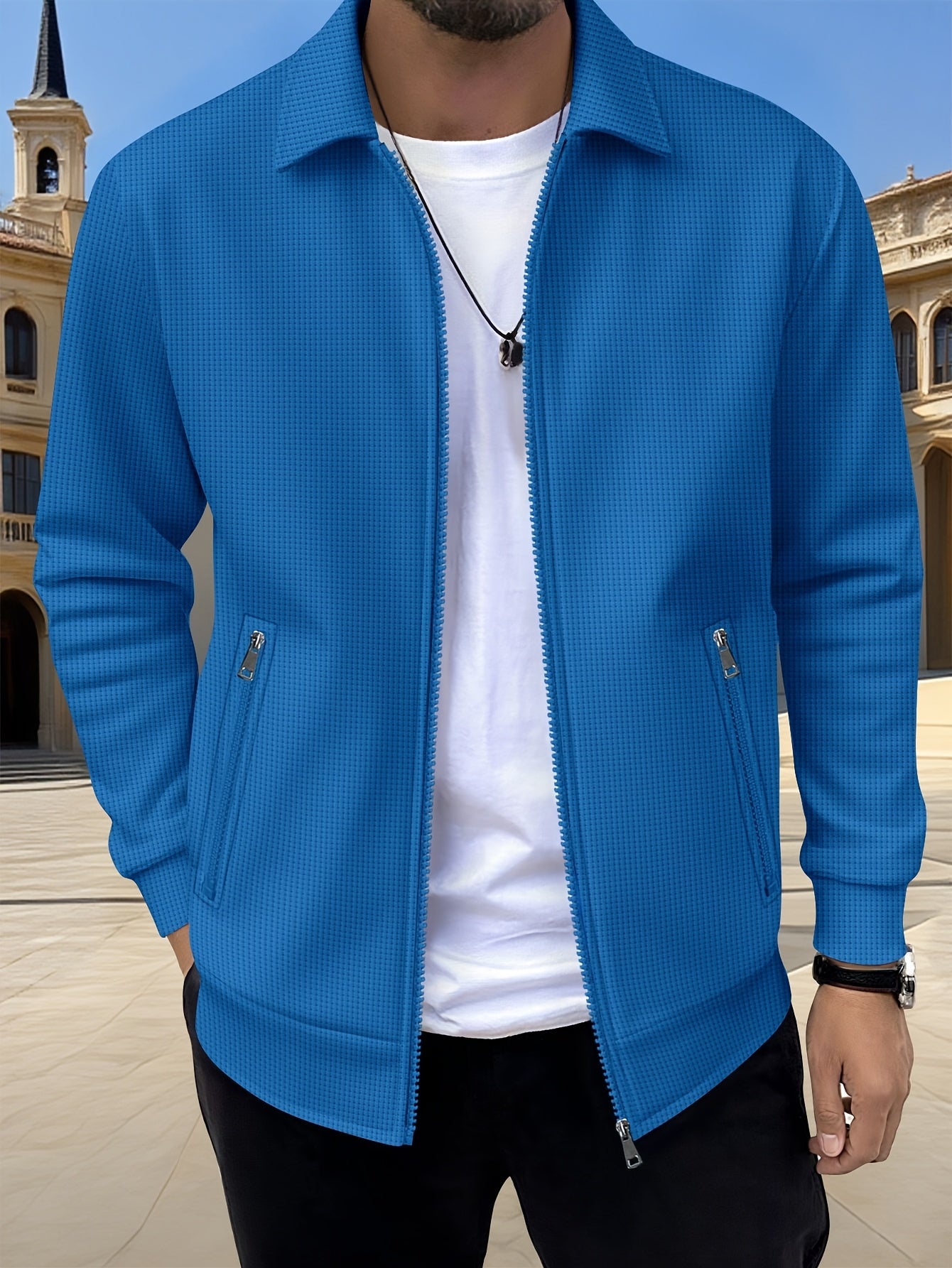 Urban Texture™ | Chaqueta casual premium para hombre