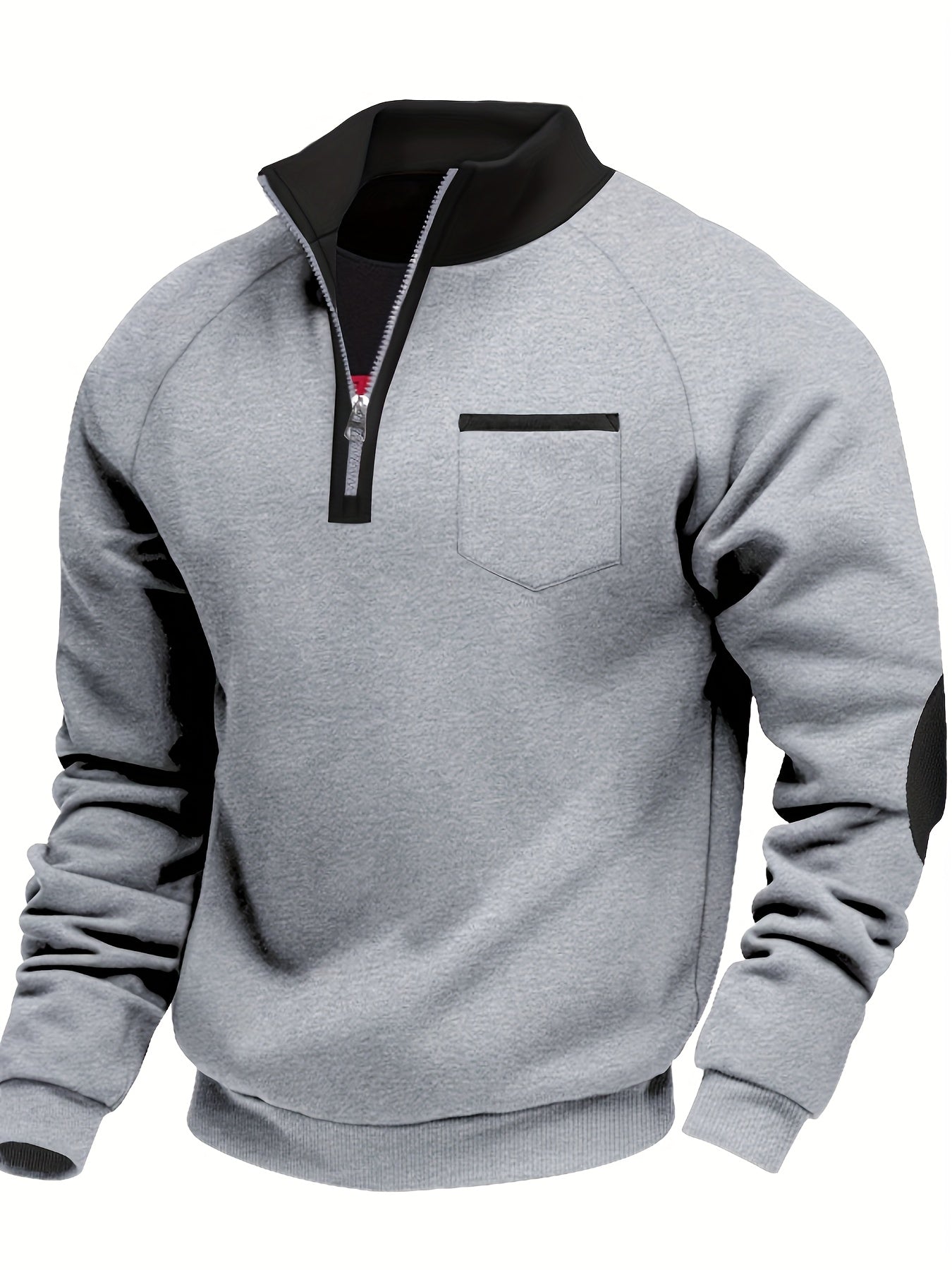 UrbanFlex™ | Chaqueta premium con media cremallera para hombre
