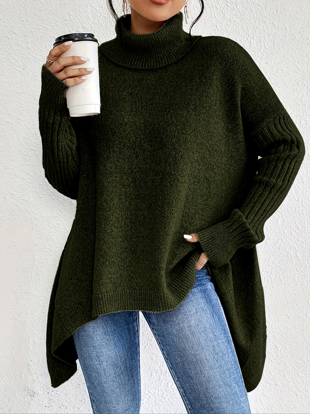 Maribel™ | Suéter acogedor de cuello alto