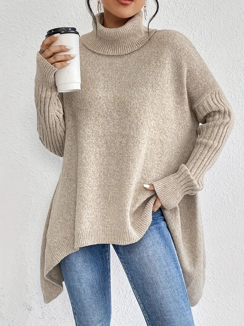 Drune | Cozy long turtleneck sweater for everyday comfort