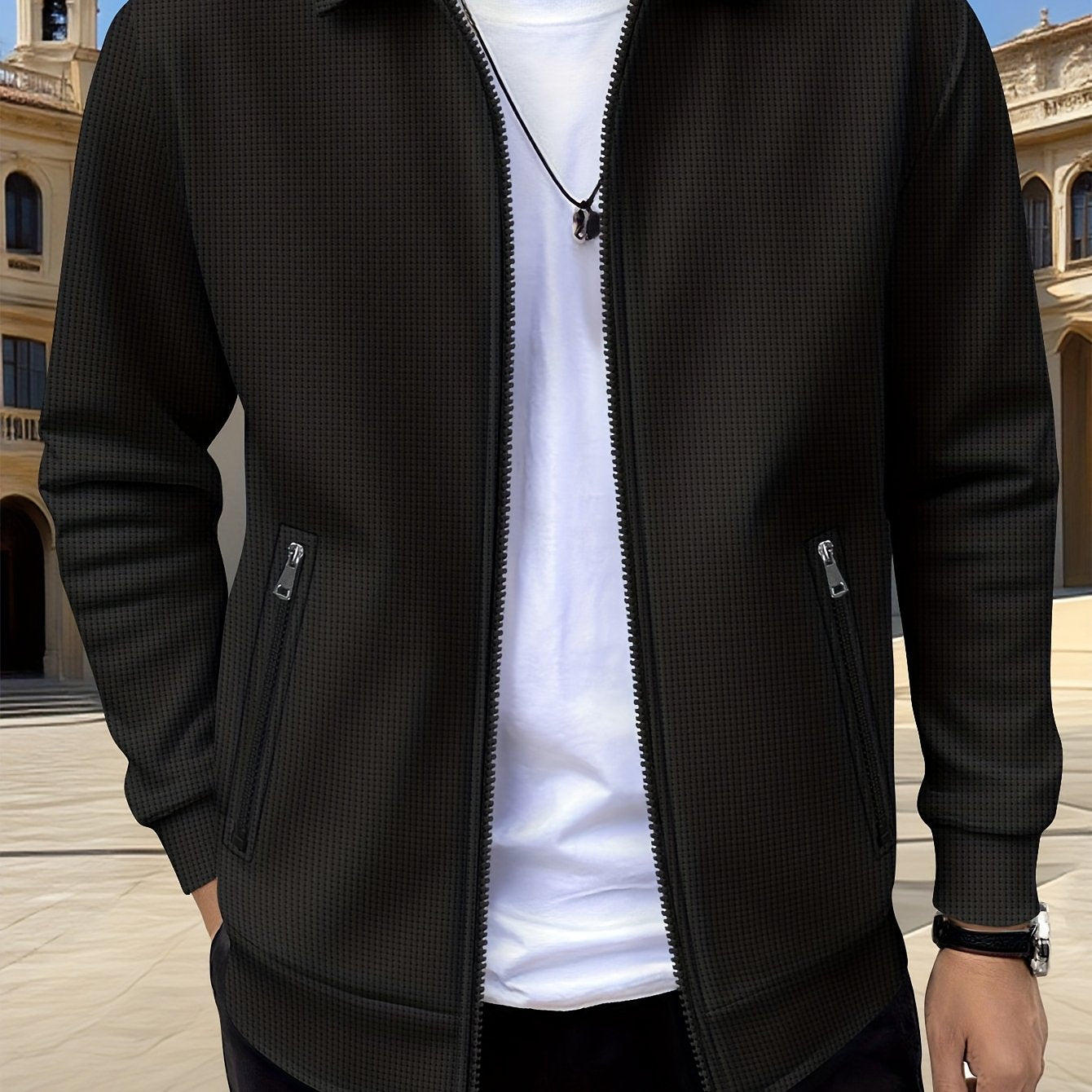 Urban Texture™ | Chaqueta casual premium para hombre
