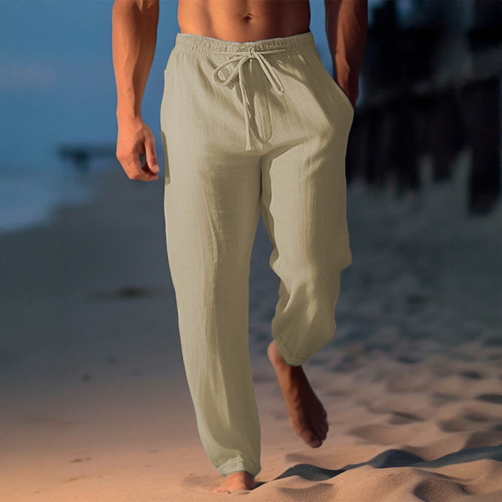 Pantalones Andrus de lino