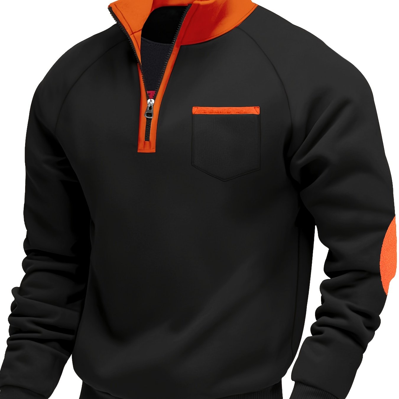 UrbanFlex™ | Chaqueta premium con media cremallera para hombre