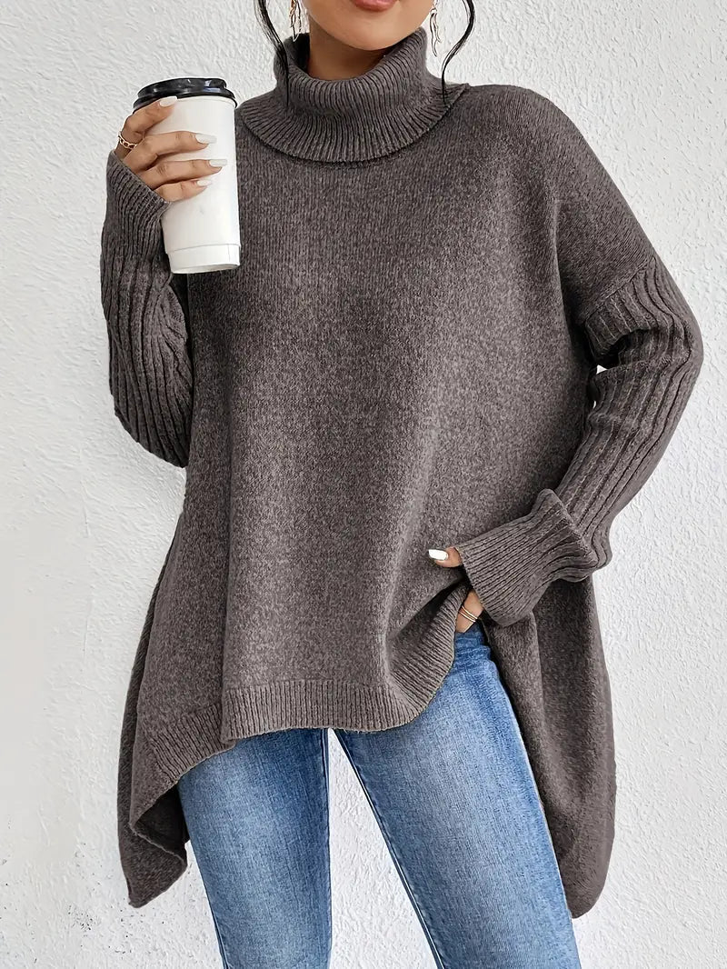 Drune | Cozy long turtleneck sweater for everyday comfort