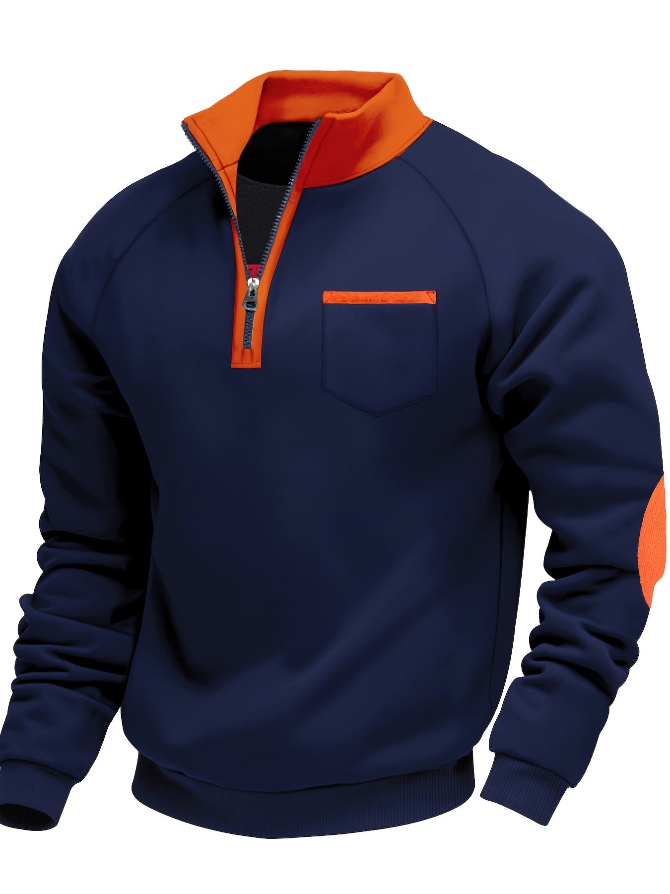 UrbanFlex™ | Chaqueta premium con media cremallera para hombre