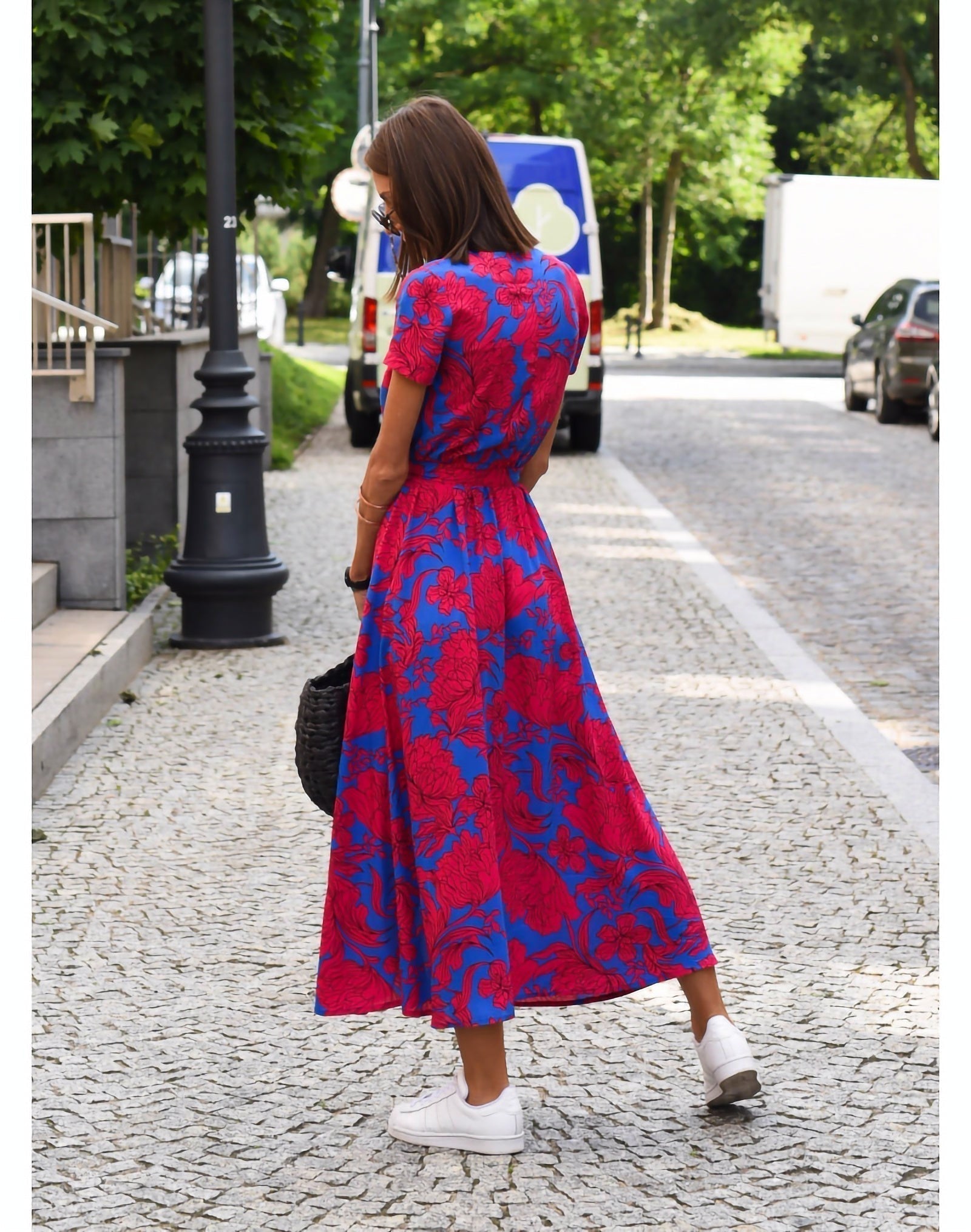 Anna - Vestido de Mujer con estampado floral primavera/verano