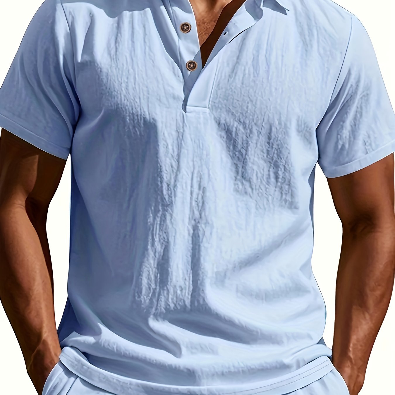 Linston™ | Camisa de lino de manga corta y gran comodidad