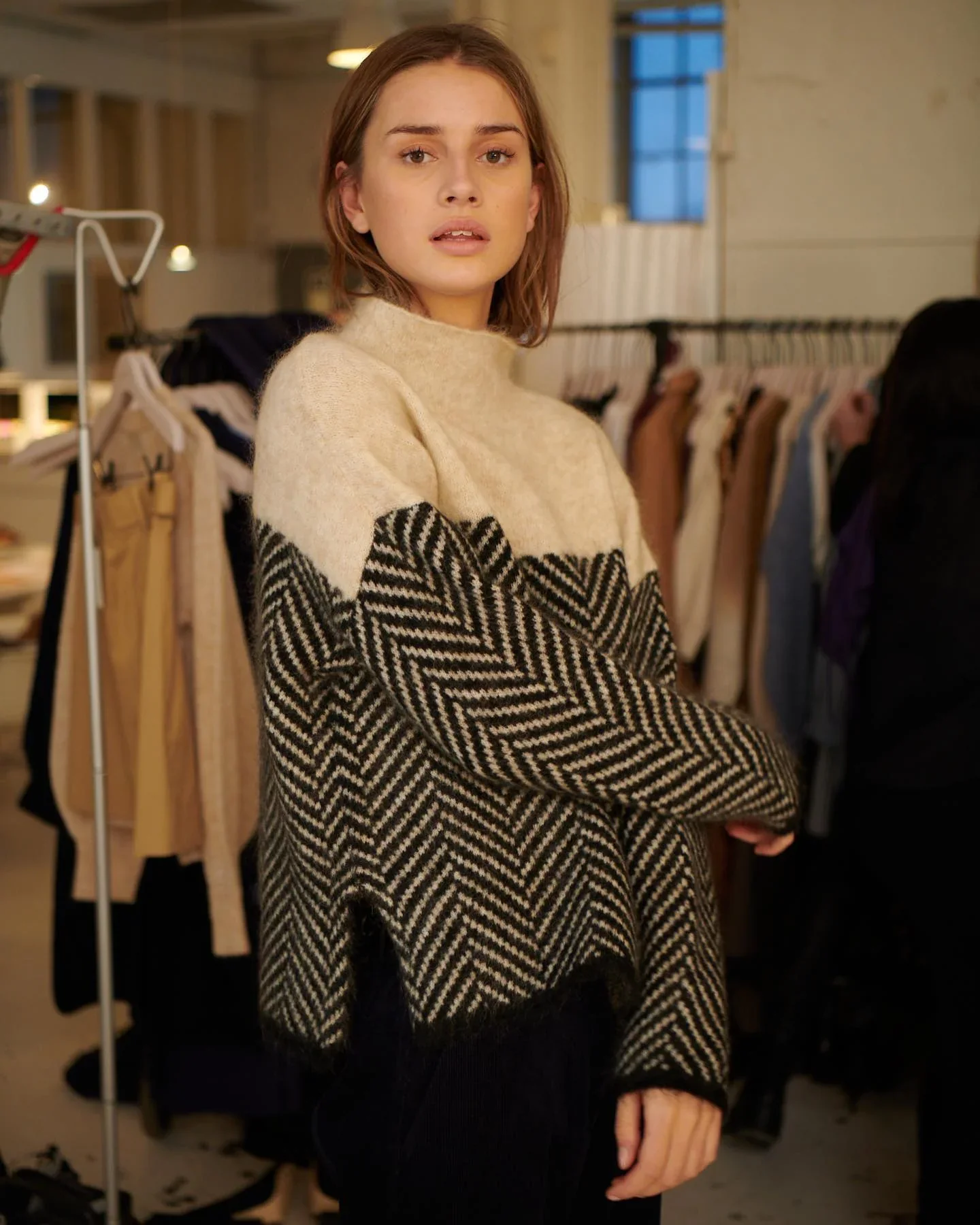 Drune | Cozy chunky knit turtleneck sweater