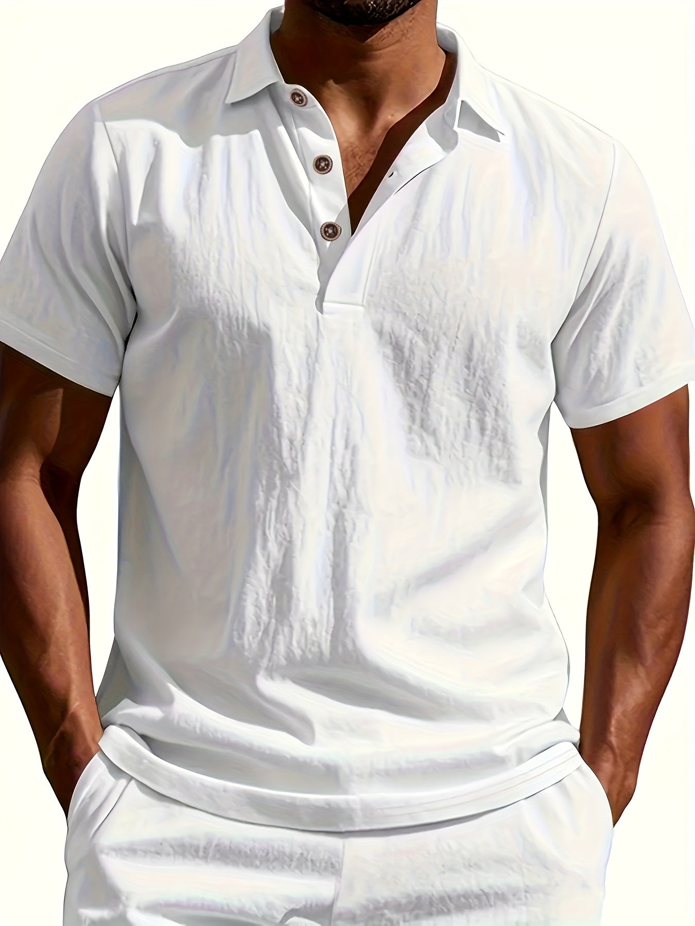 Linston™ | Camisa de lino de manga corta y gran comodidad