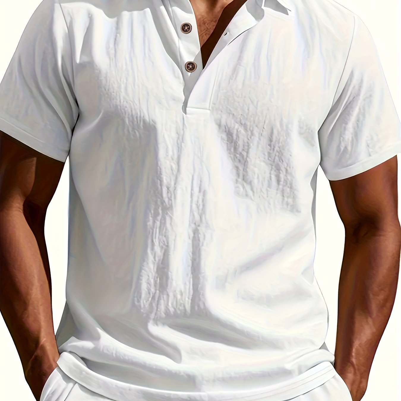 Linston™ | Camisa de lino de manga corta y gran comodidad