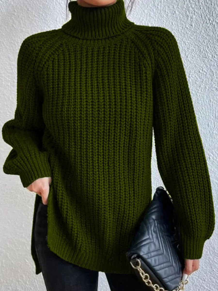 Drune | Sexy Turtleneck Knit Sweater