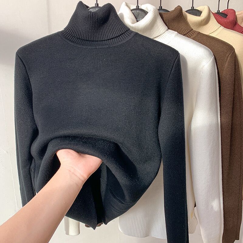 Drune | Turtleneck sweater with teddy lining