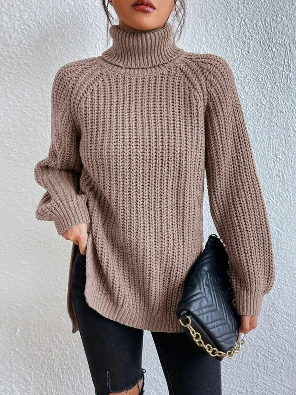 Drune | Sexy Turtleneck Knit Sweater