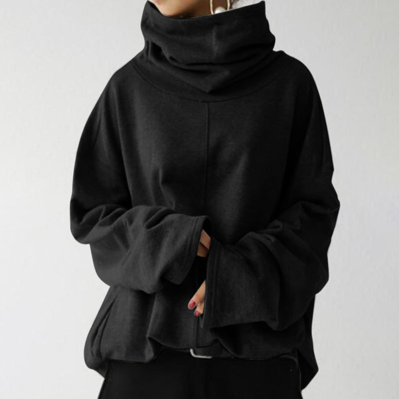 Drune | Trendy solid-color turtleneck sweater