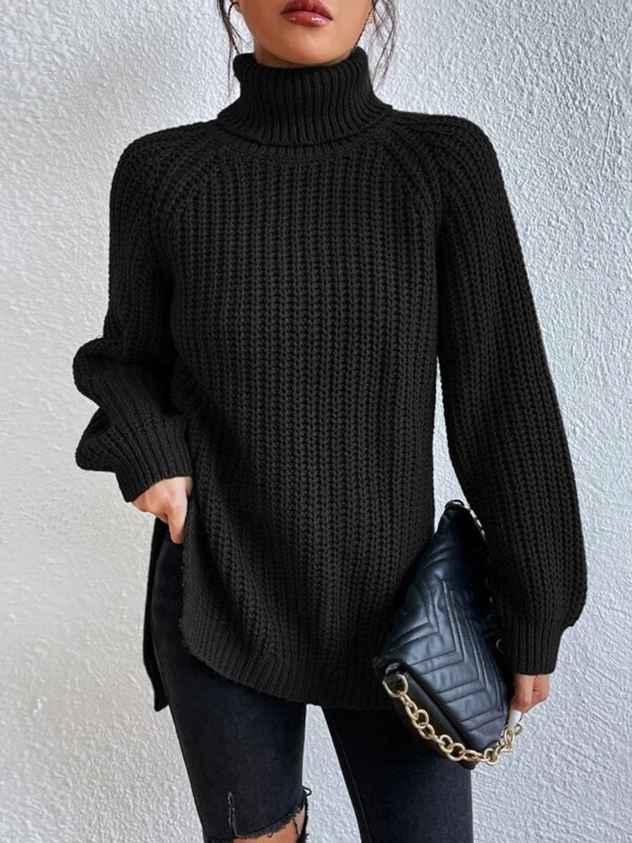 Drune | Sexy Turtleneck Knit Sweater