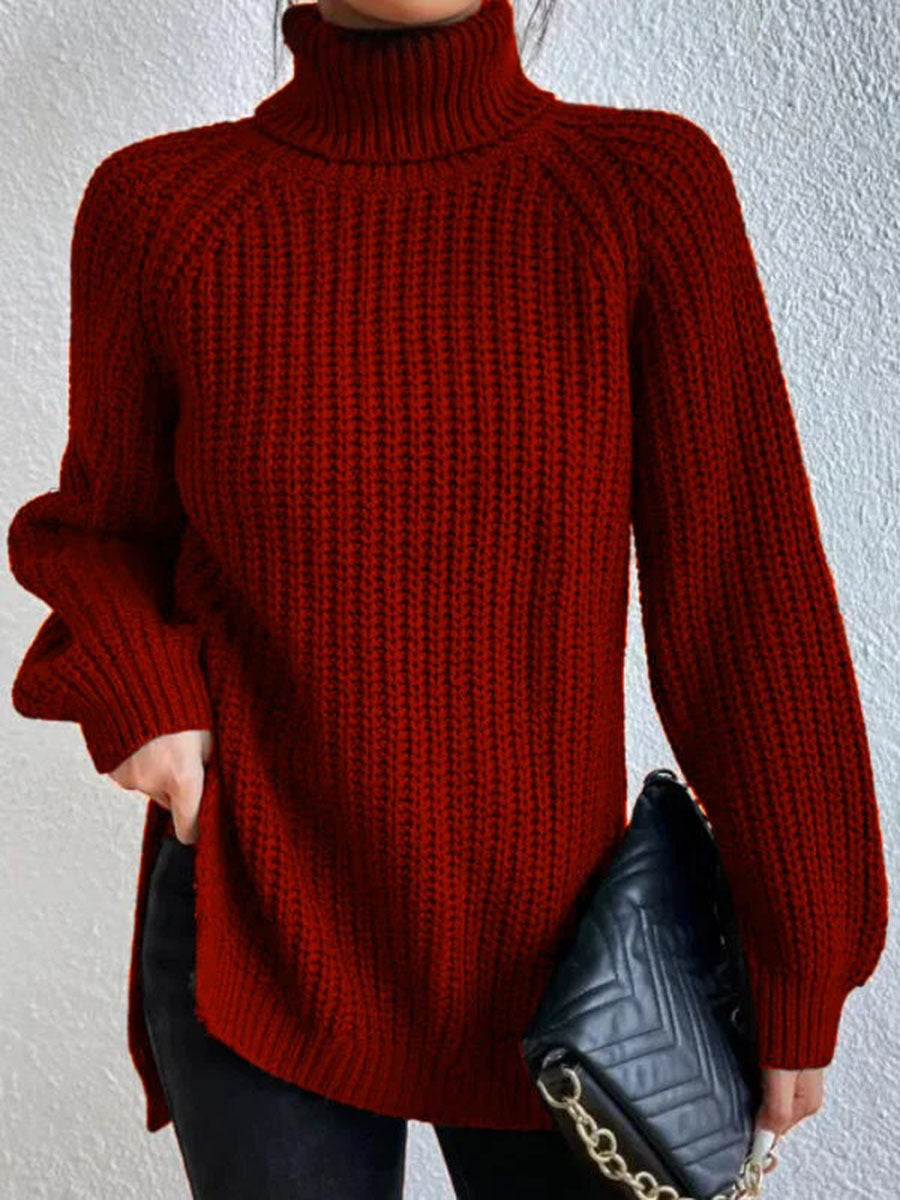 Drune | Sexy Turtleneck Knit Sweater