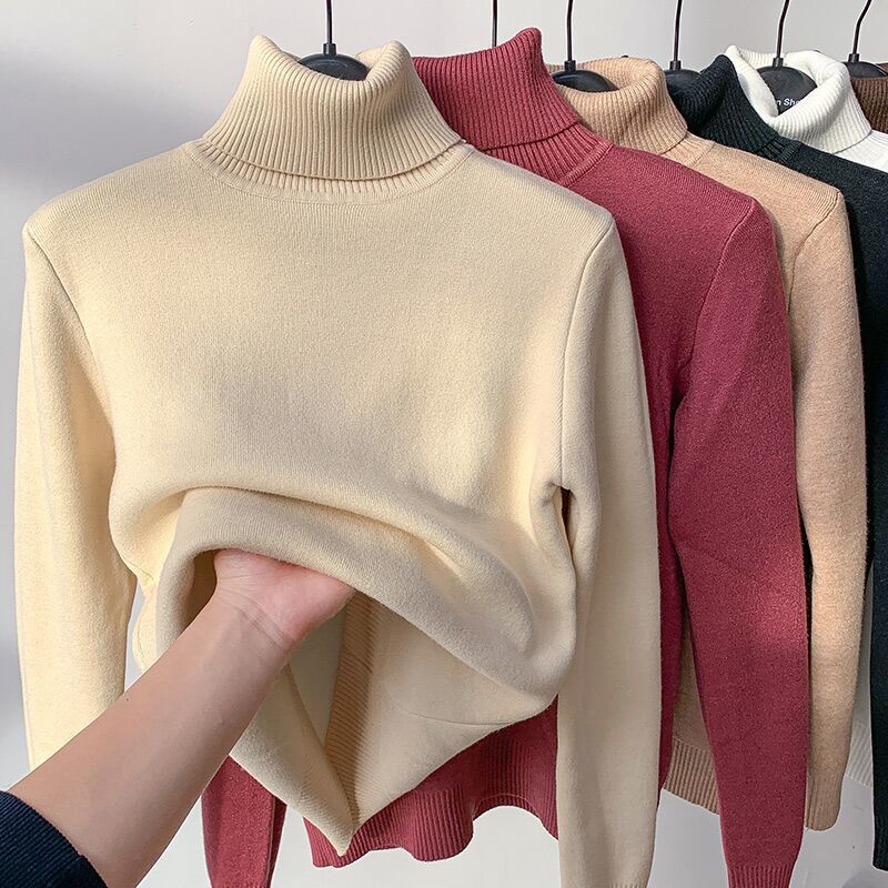 Drune | Turtleneck sweater with teddy lining
