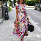 Anna - Vestido de Mujer con estampado floral primavera/verano