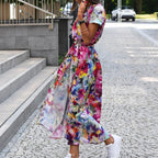 Anna - Vestido de Mujer con estampado floral primavera/verano