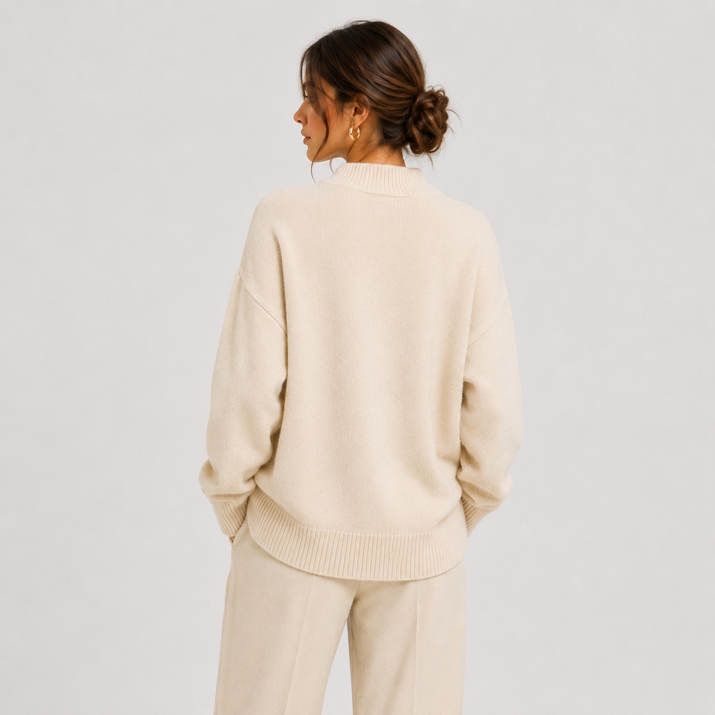 Women's Premium Oversized Sweater Cozy Long Sleeve Knit