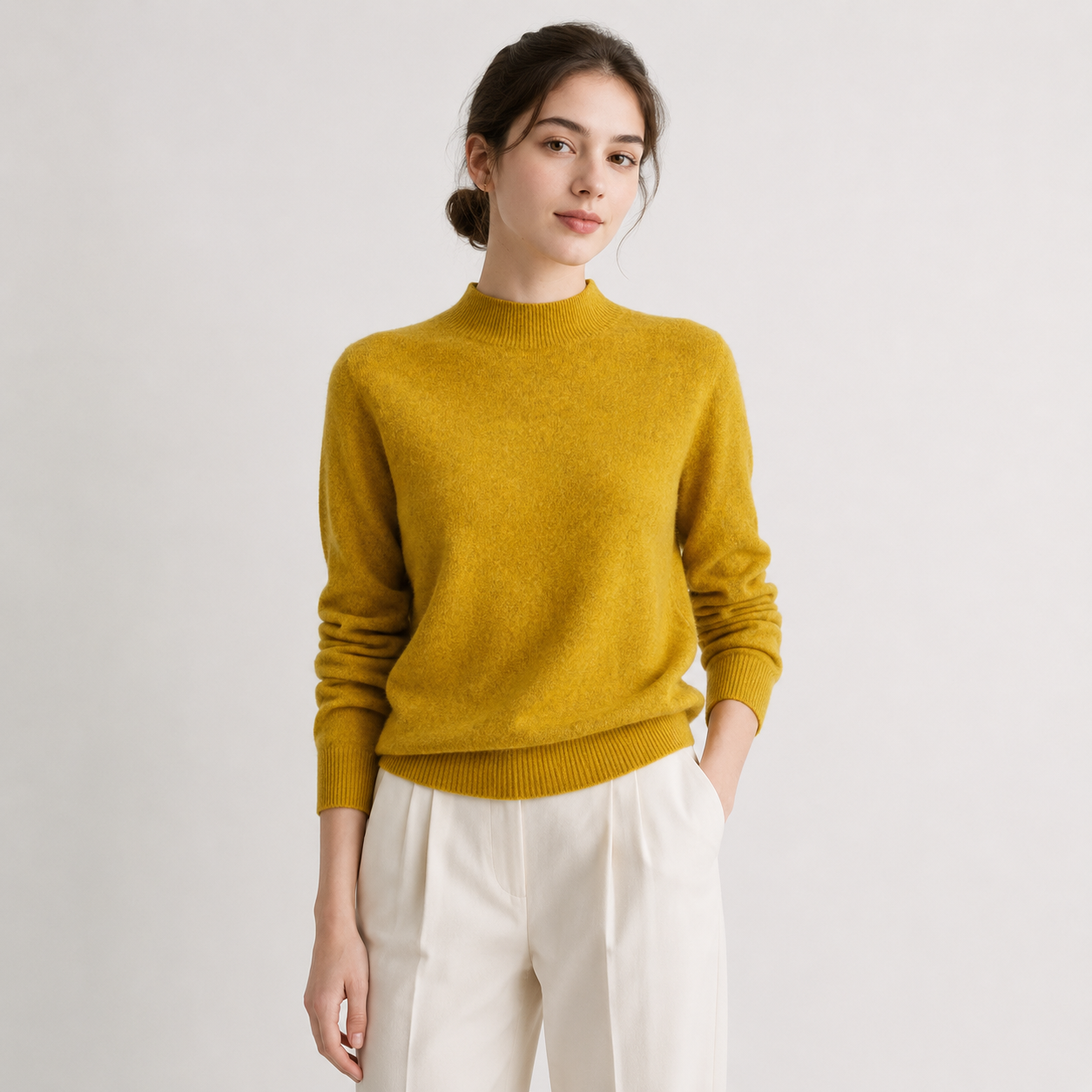 Women's Premium Sweater Comfortable Classic Winter Knitwear