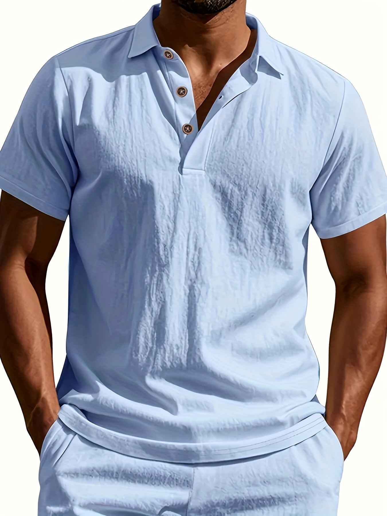 Linston™ | Camisa de lino de manga corta y gran comodidad