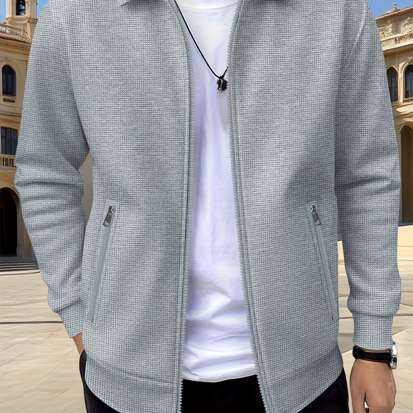 Urban Texture™ | Chaqueta casual premium para hombre