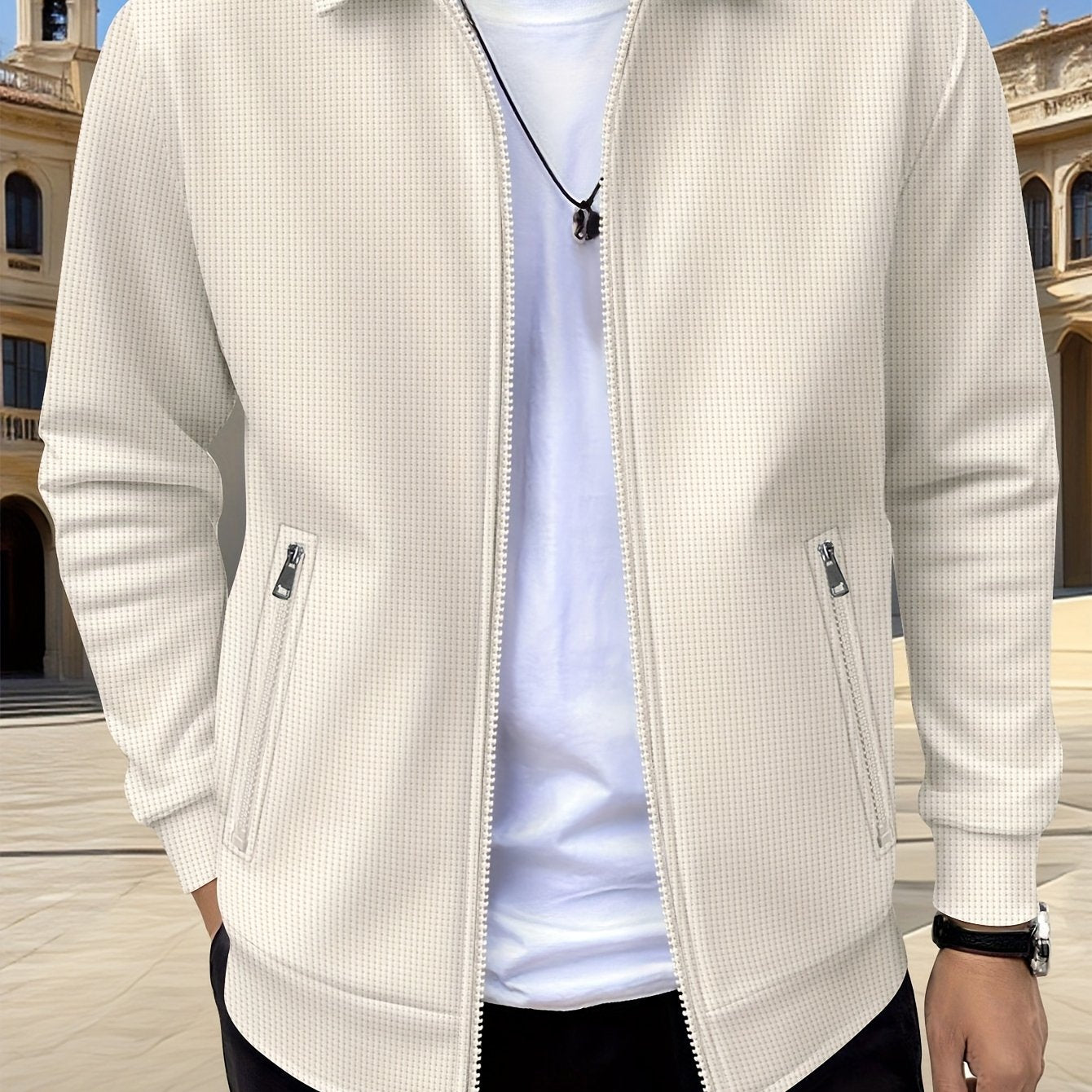 Urban Texture™ | Chaqueta casual premium para hombre