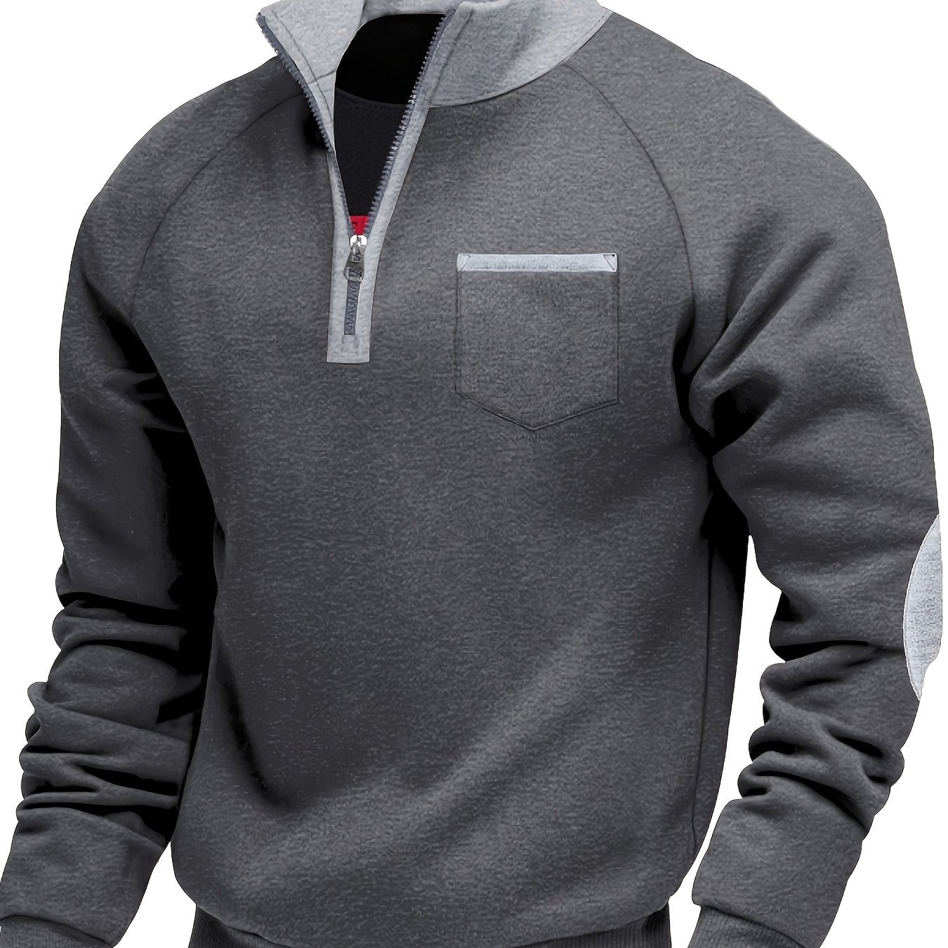 UrbanFlex™ | Chaqueta premium con media cremallera para hombre