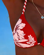 Bikini Einfach Sexy Halter Ausschnitt