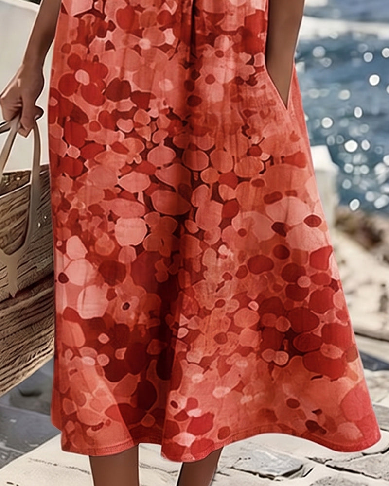 Robe Imprimé Floral Ample