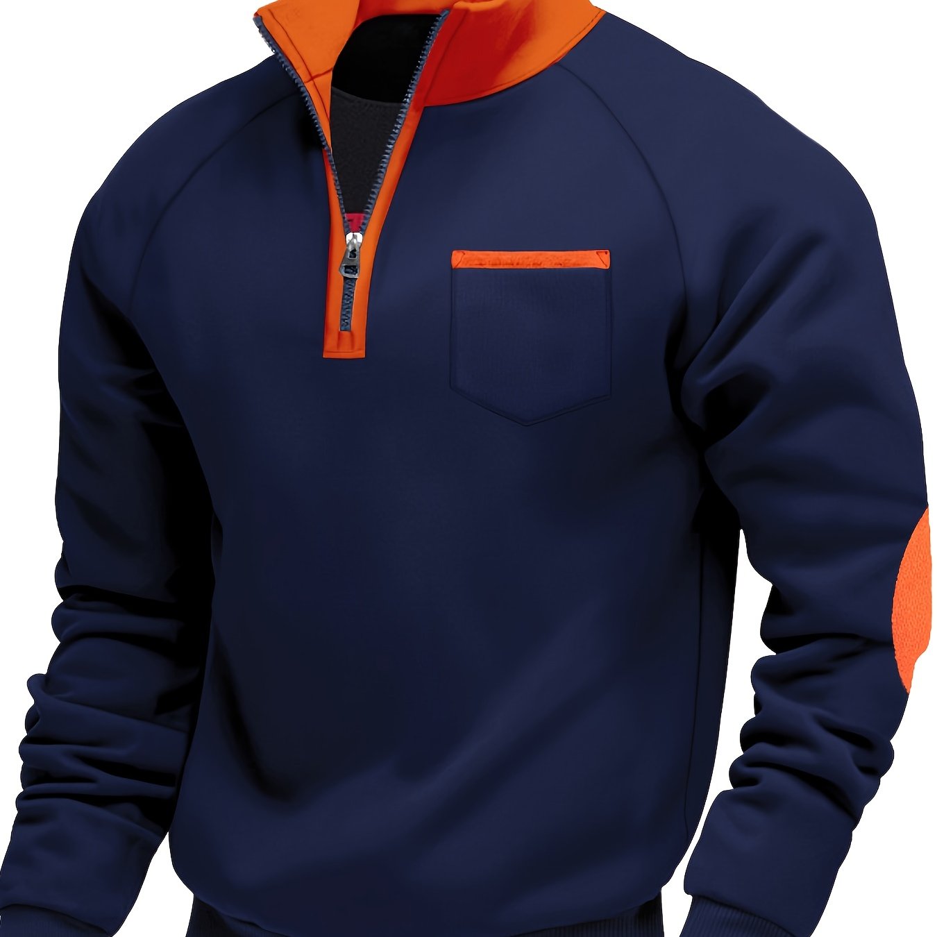 UrbanFlex™ | Chaqueta premium con media cremallera para hombre