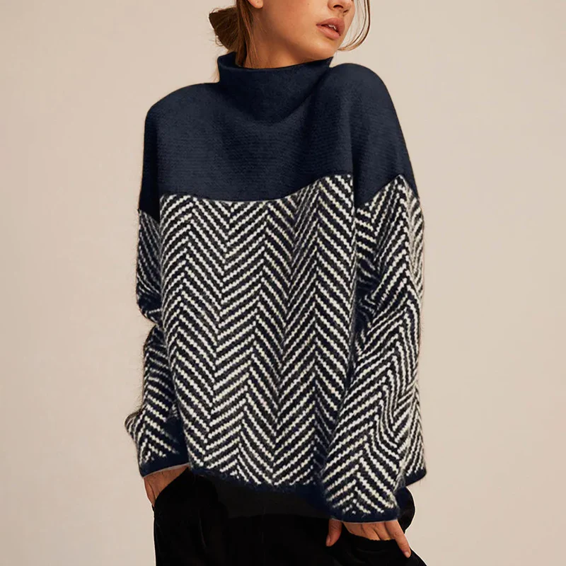 Drune | Cozy chunky knit turtleneck sweater