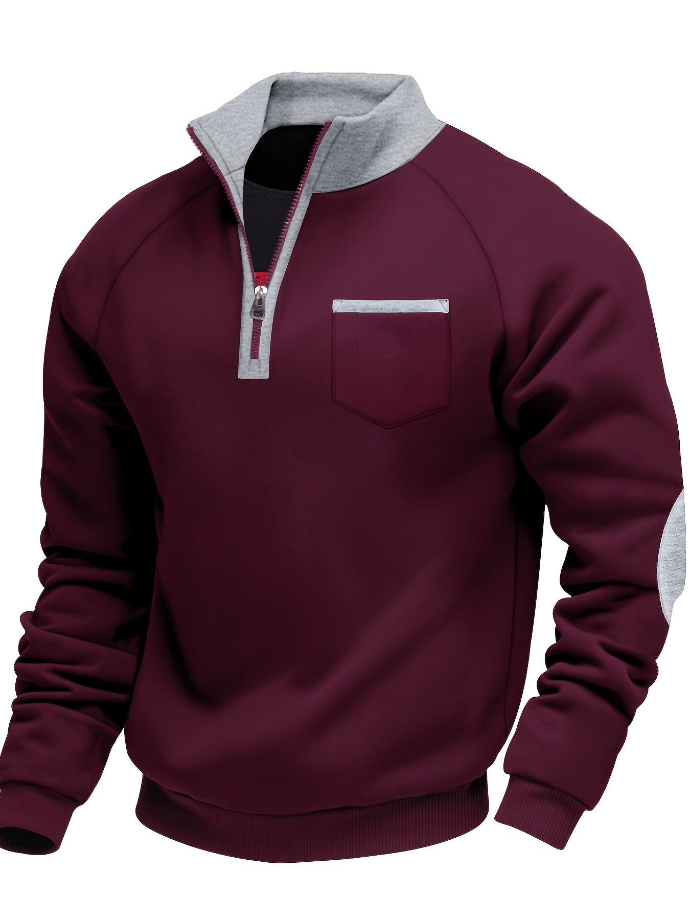 UrbanFlex™ | Chaqueta premium con media cremallera para hombre