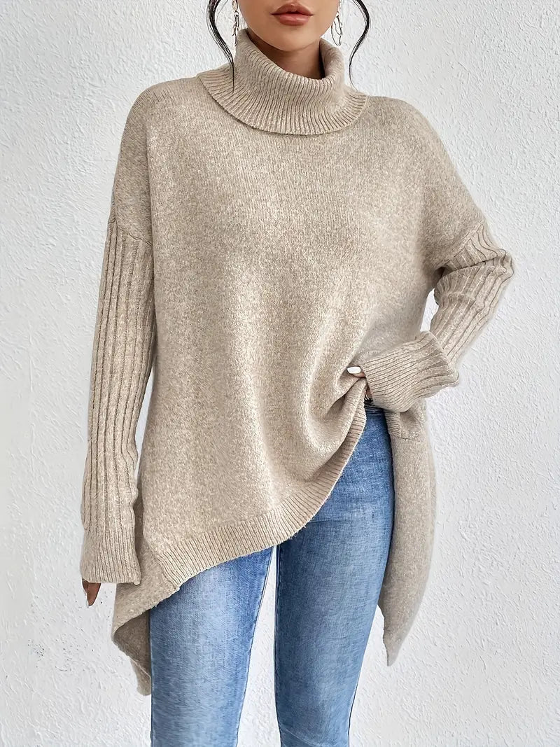 Drune | Cozy long turtleneck sweater for everyday comfort