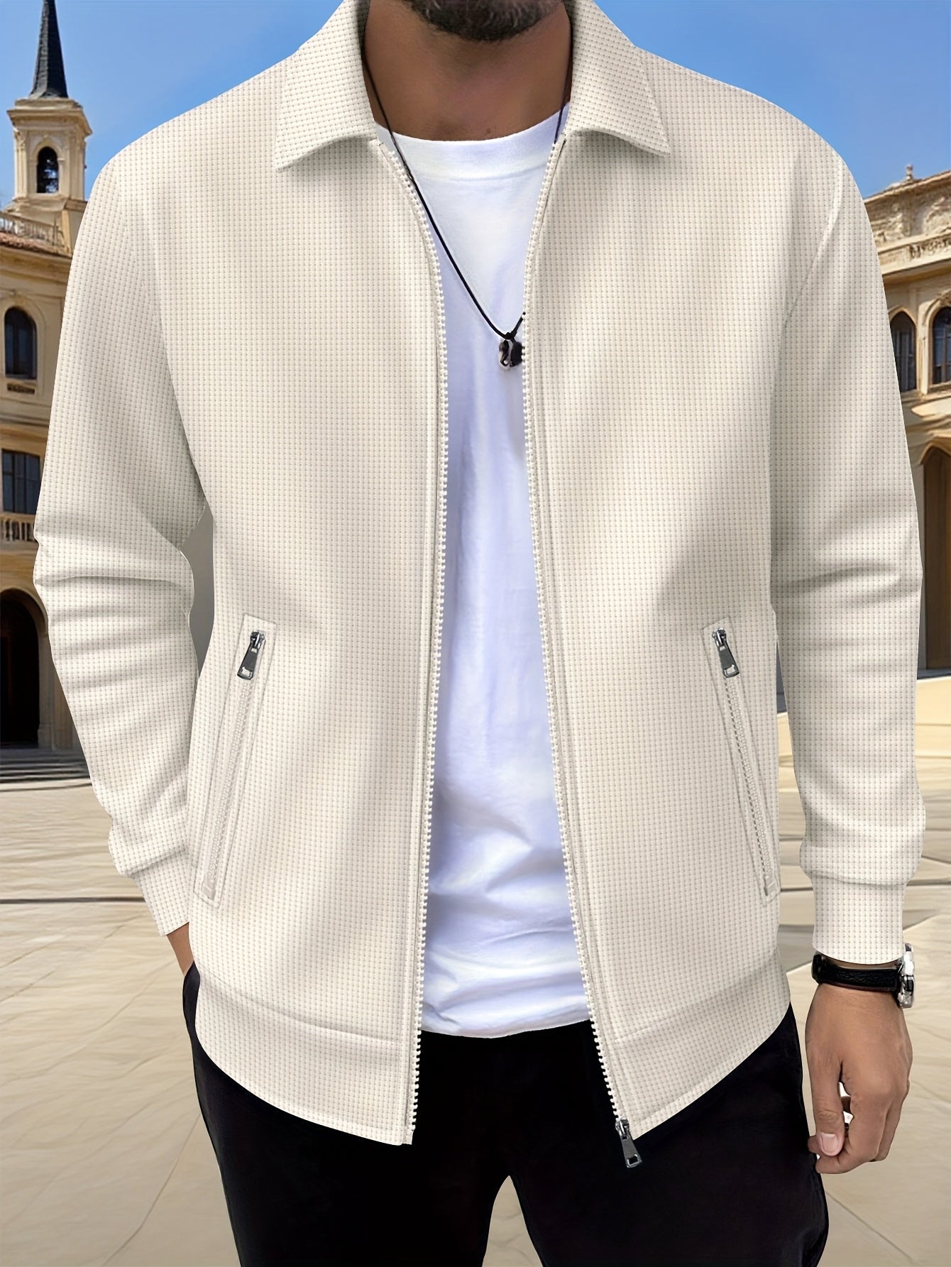 Urban Texture™ | Chaqueta casual premium para hombre