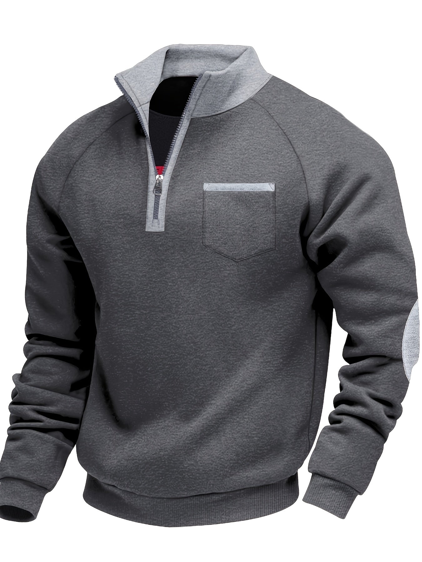 UrbanFlex™ | Chaqueta premium con media cremallera para hombre