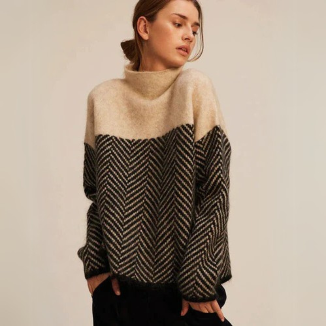 Drune | Cozy chunky knit turtleneck sweater