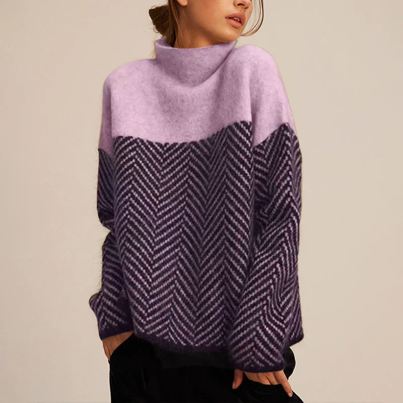 Drune | Cozy chunky knit turtleneck sweater