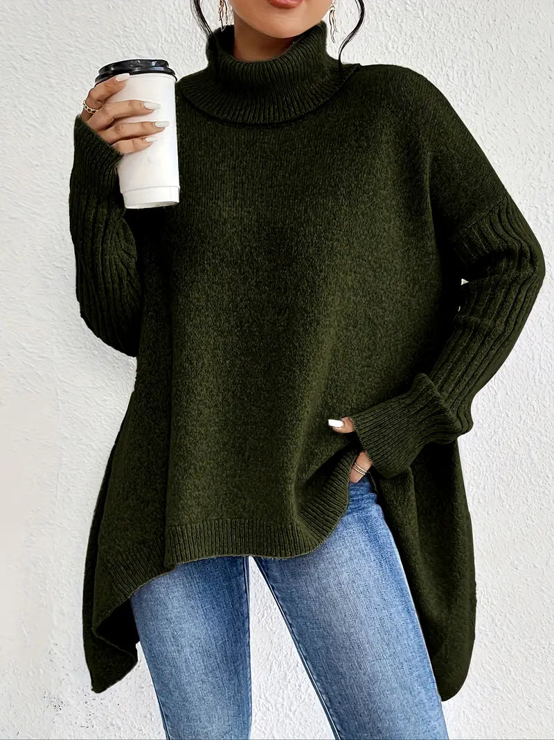 Drune | Cozy long turtleneck sweater for everyday comfort