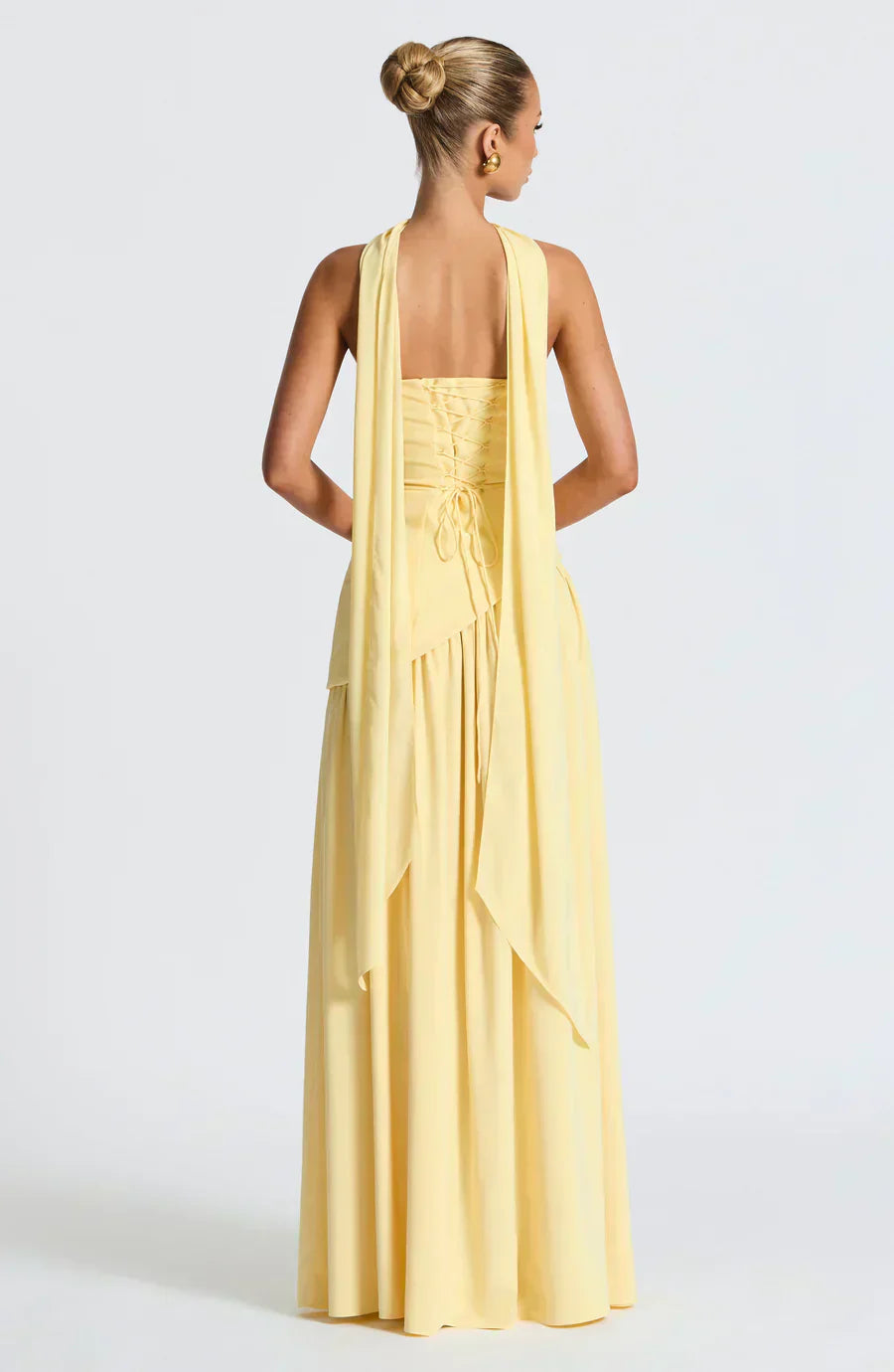 Vestido Femenino Largo Elegante con Abertura para Fiesta